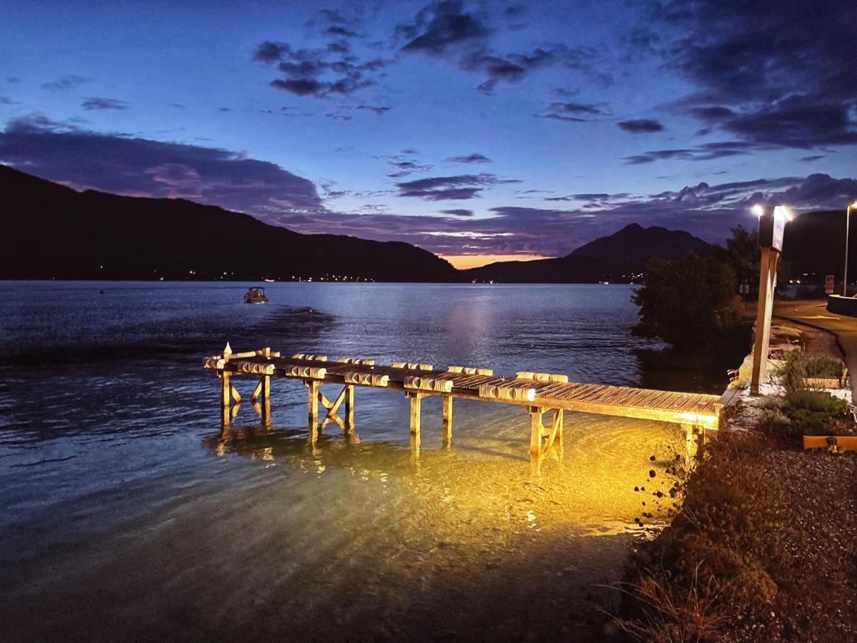 Reflet Bleu Du Lac D'Annecy 3 Etoiles - Face Au Lac, Parking Gratuit, Paddle Board Doussard Ngoại thất bức ảnh